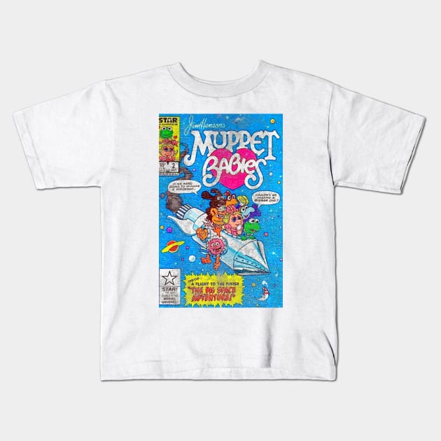 Muppet Comics Kids T-Shirt by The Brothers Co.